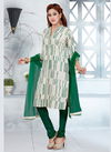 Green Colour N F CHURIDAR 05 Stylish Festive Wear Worked Readymade Salwar Suit Collection N F C 117-GREEN